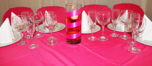 15 años fucsia