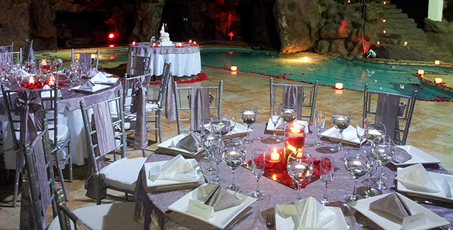 boda con velas