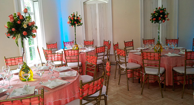 bodas color salmon