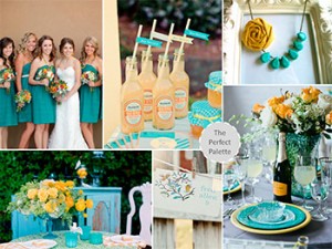 bodas color turquesa