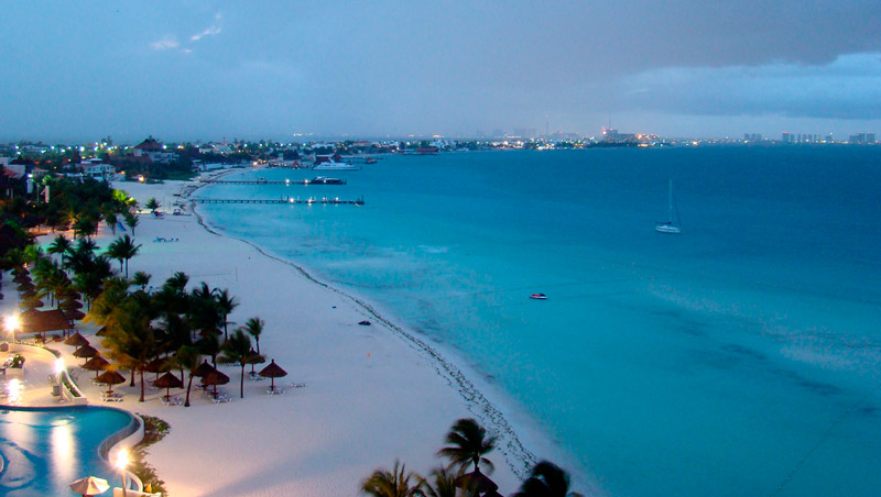 luna miel cancun