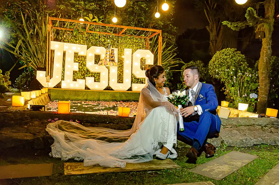 Lago de la Hacienda Común y Silvestre, escenario del brindis de los novios