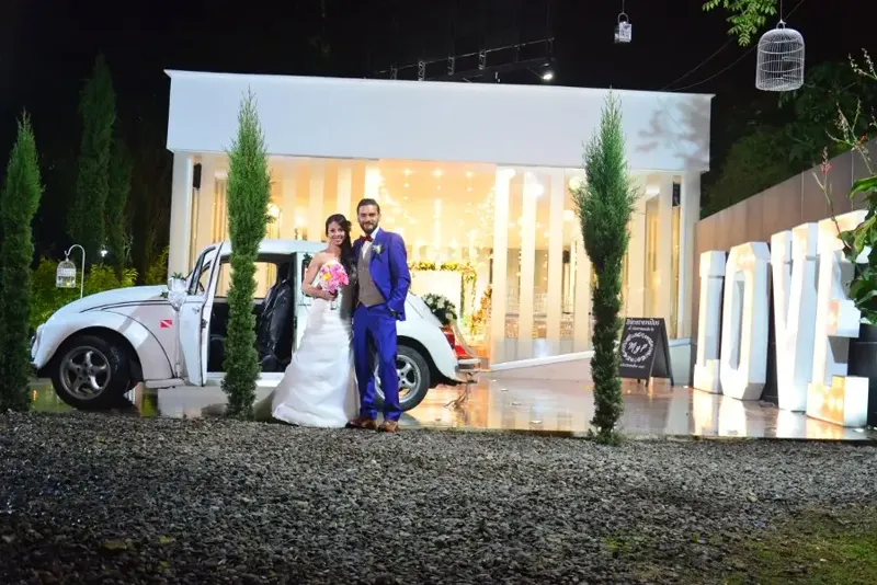 Vista panorámica de Hacienda Común y Silvestre — jardines y salones para eventos en Bogotá